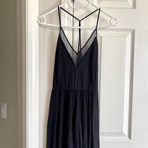UO Black mini dress